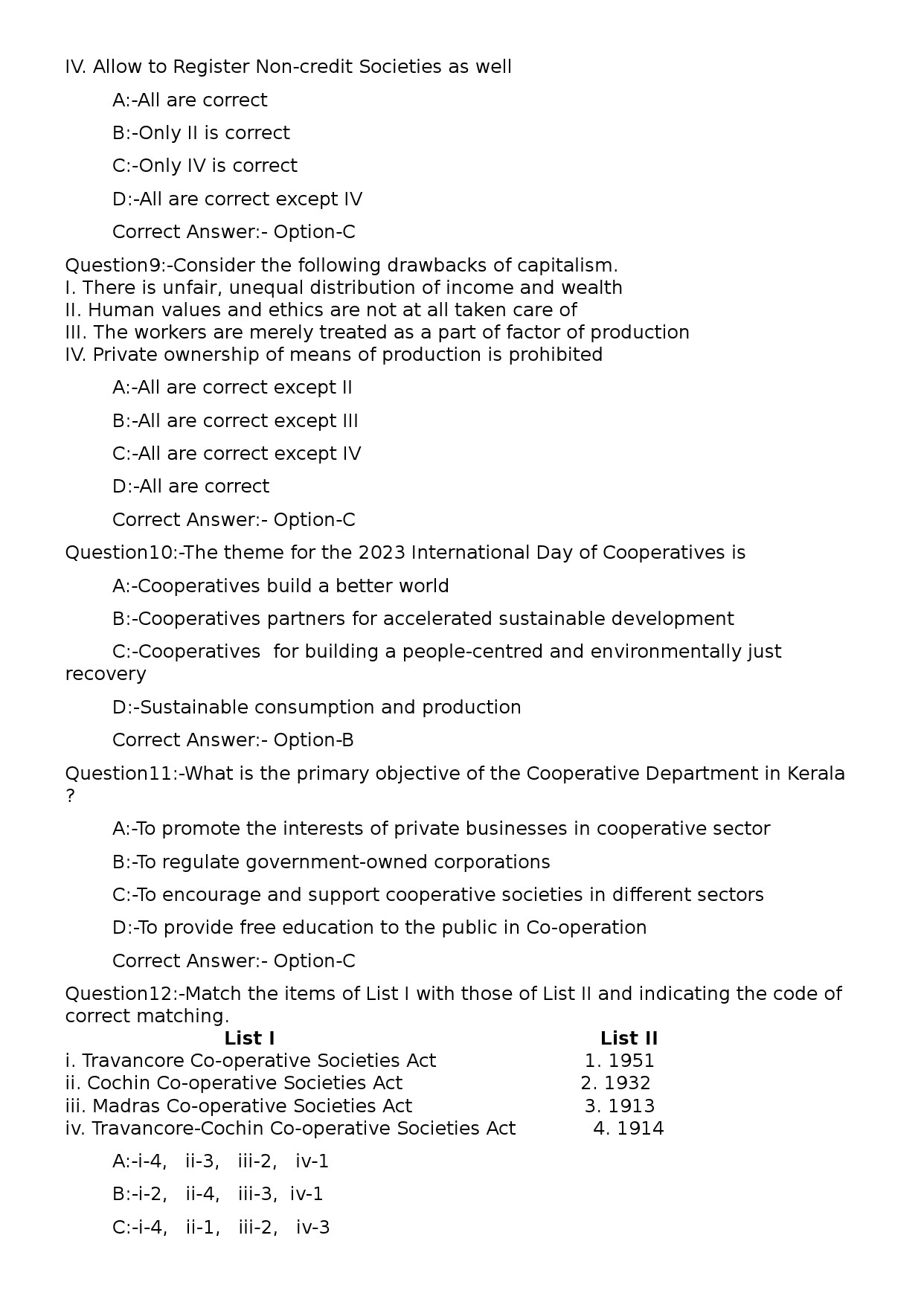 KPSC Lower Division Clerk Exam 2024 Code 872024OL 3