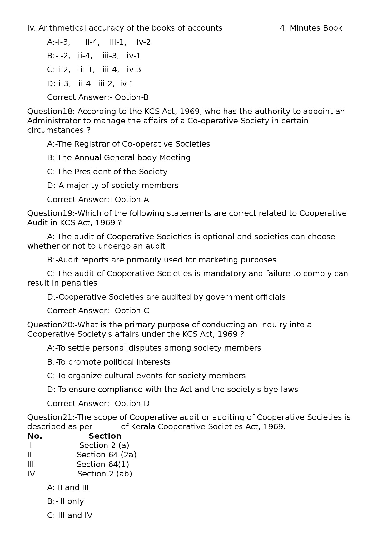 KPSC Lower Division Clerk Exam 2024 Code 872024OL 5