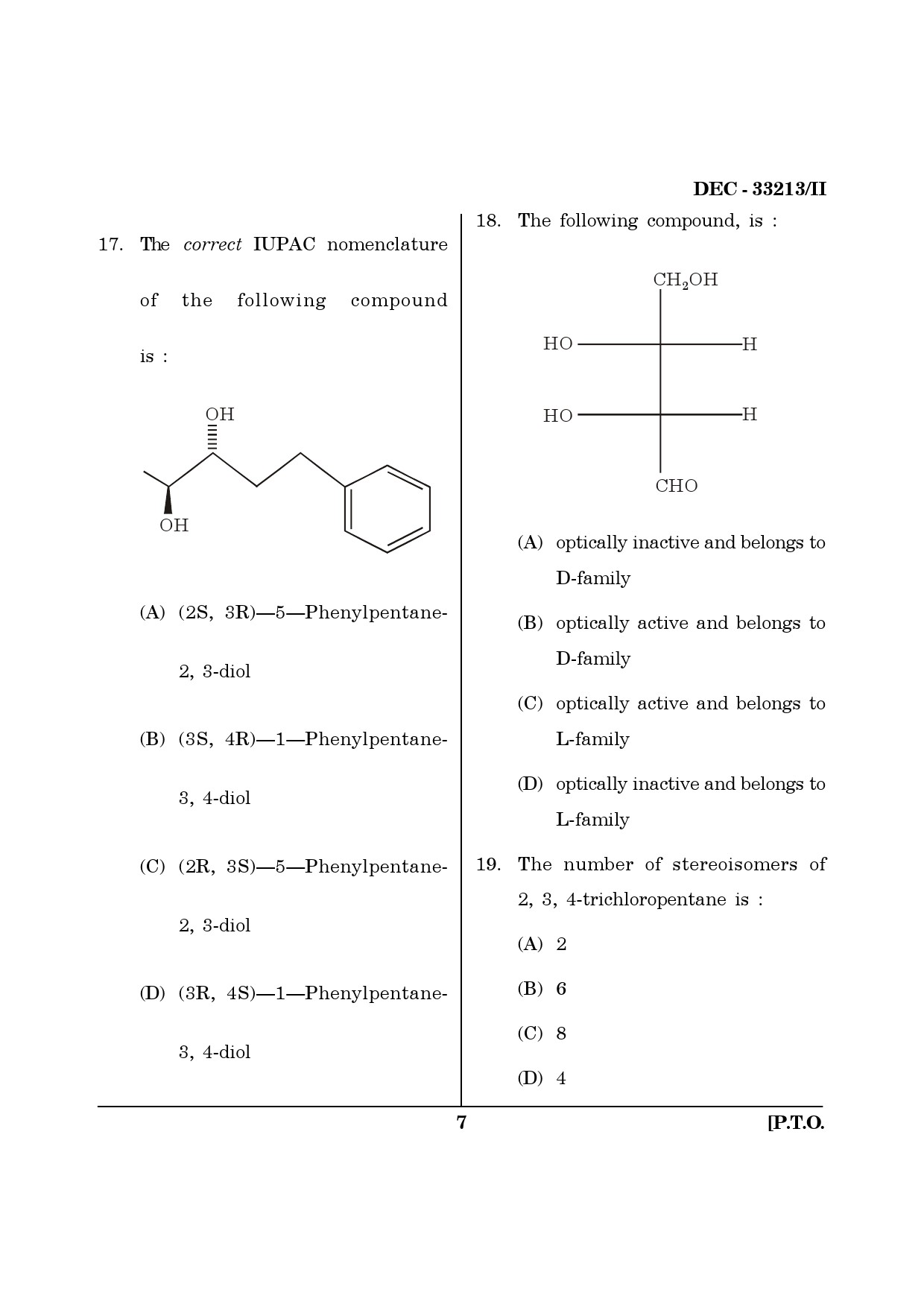 Maharashtra SET Chemical Sciences Question Paper II December 2013 6