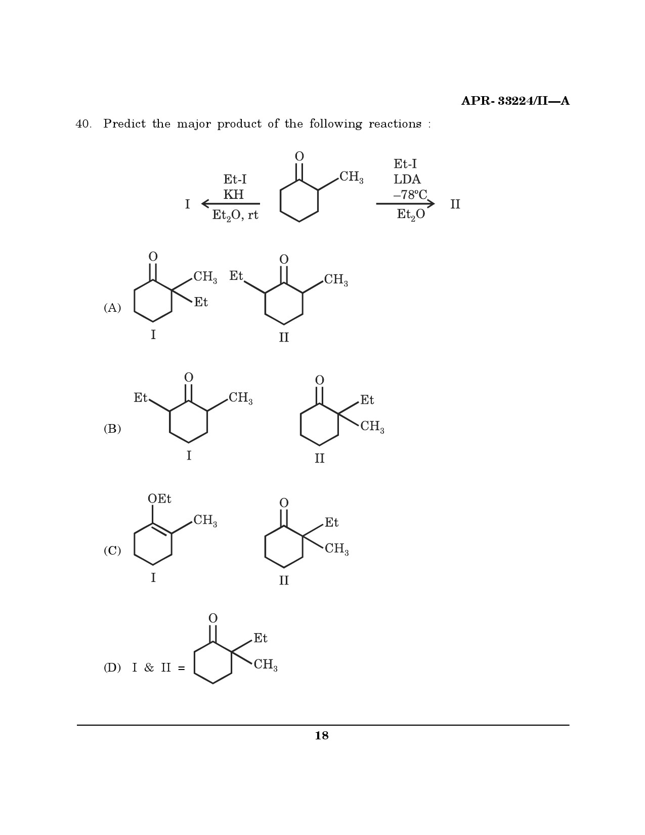 MH SET Chemical Sciences Question Paper II April 2024 17