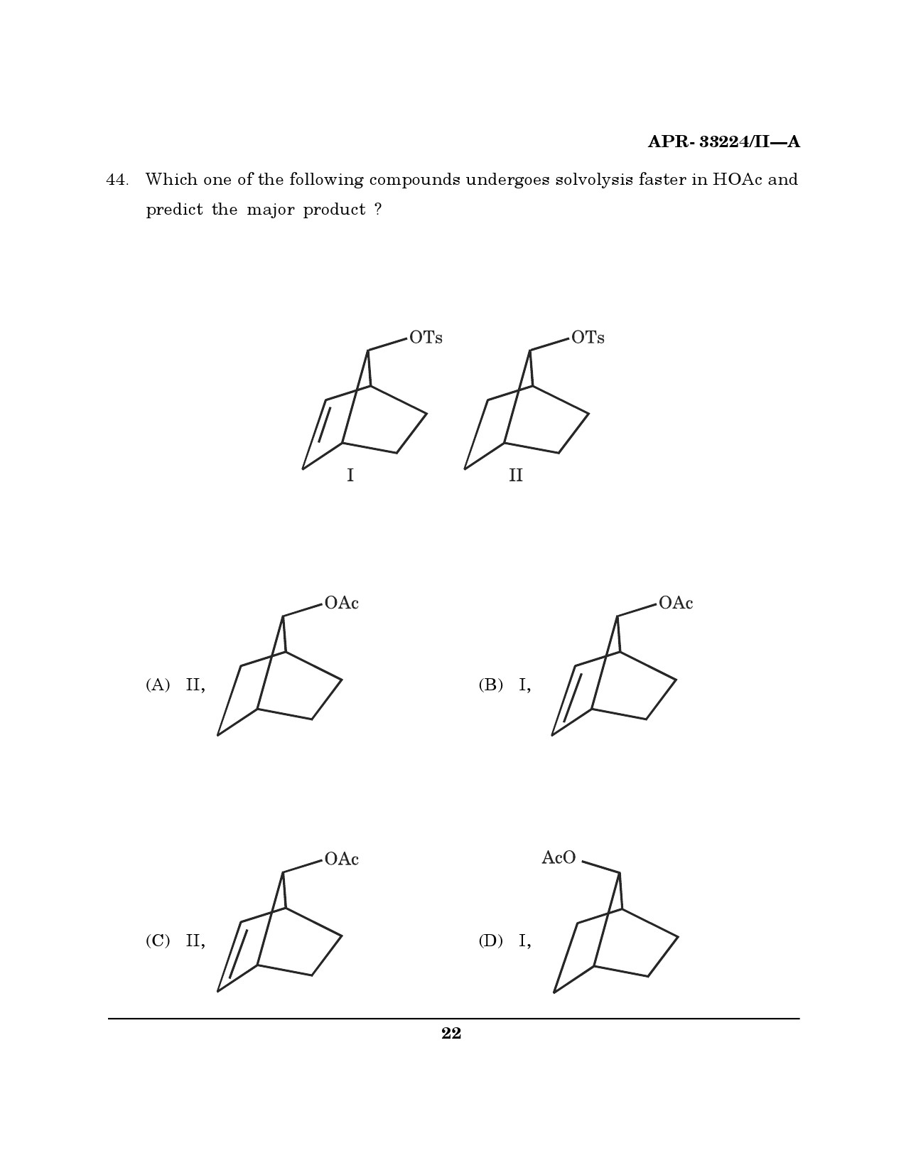 MH SET Chemical Sciences Question Paper II April 2024 21