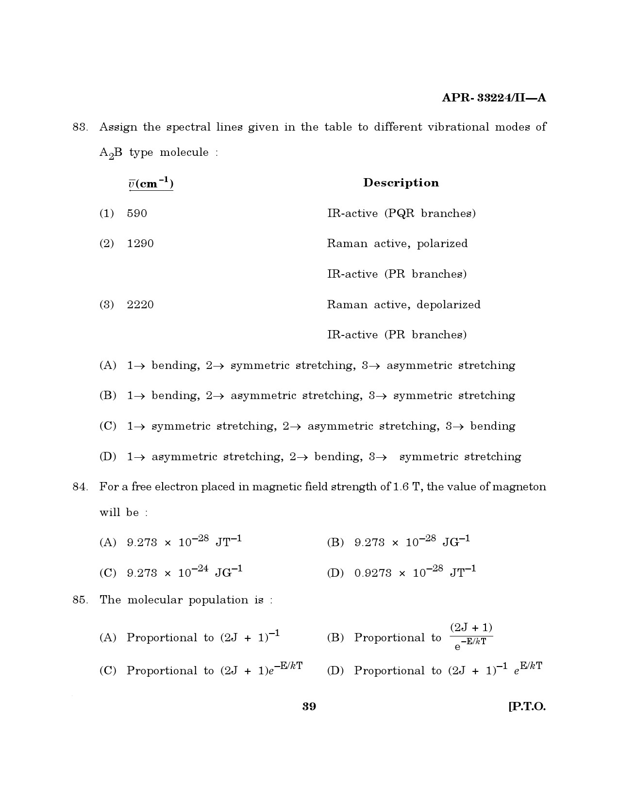 MH SET Chemical Sciences Question Paper II April 2024 38