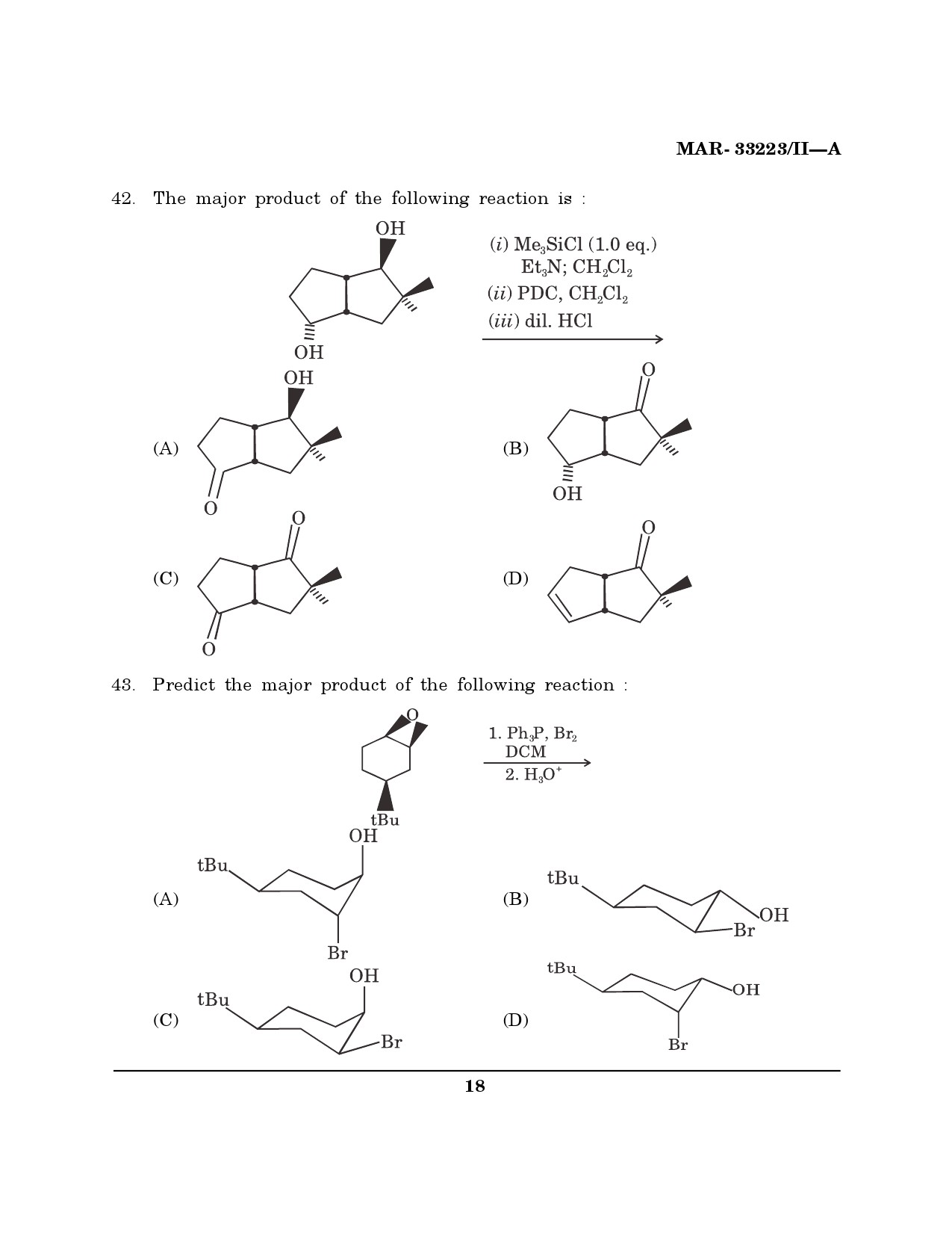 MH SET Chemical Sciences Question Paper II March 2023 17