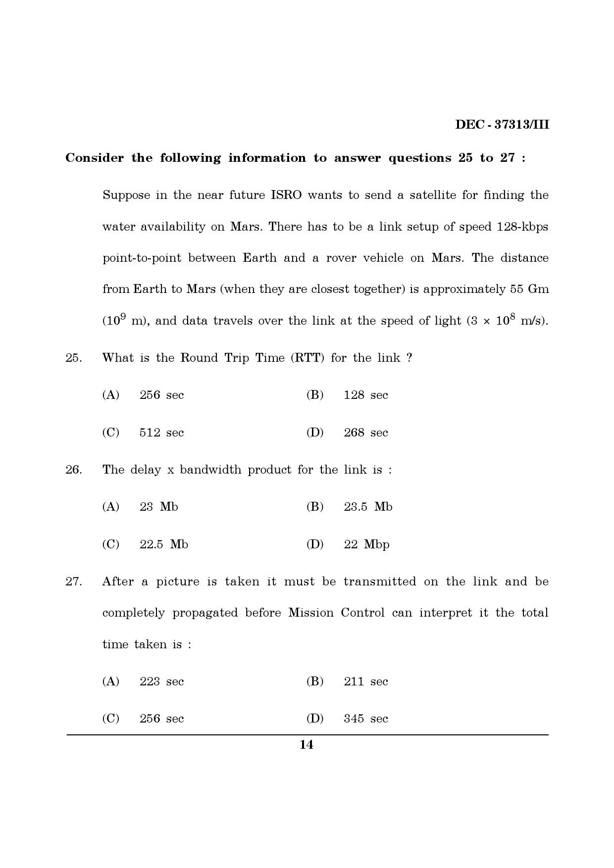 Maharashtra SET Computer Science and Application Question Paper III December 2013 13