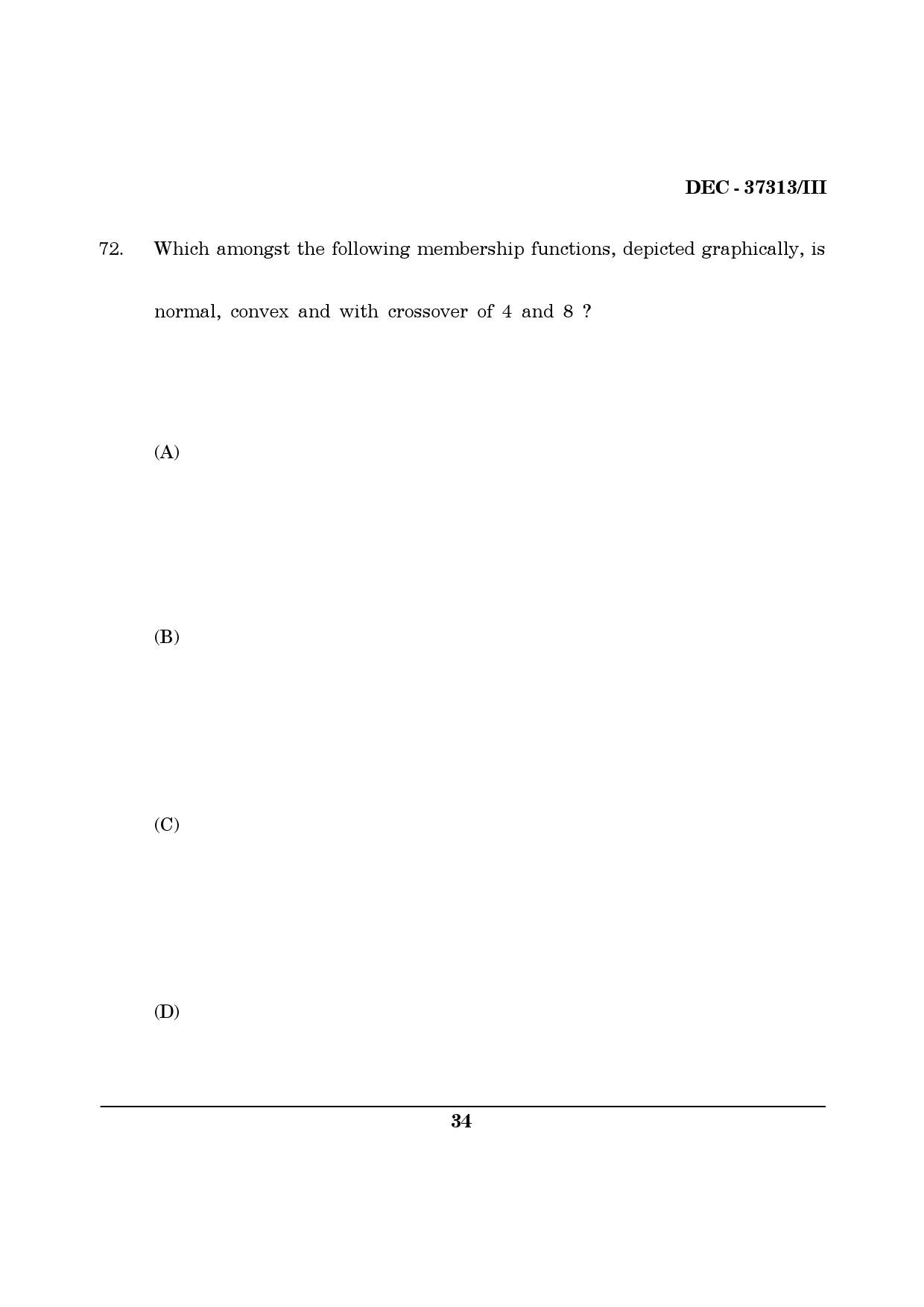 Maharashtra SET Computer Science and Application Question Paper III December 2013 33
