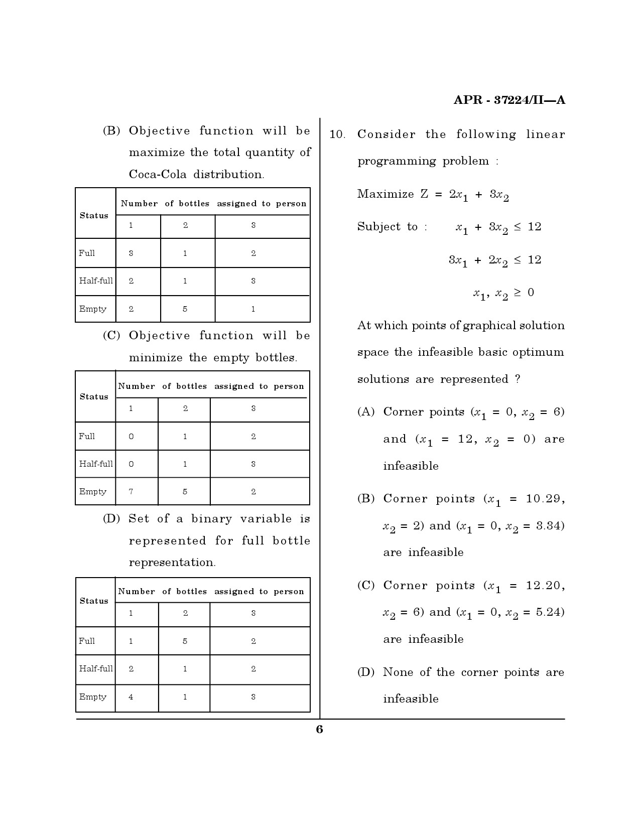 MH SET Computer Science and Application Question Paper II April 2024 5