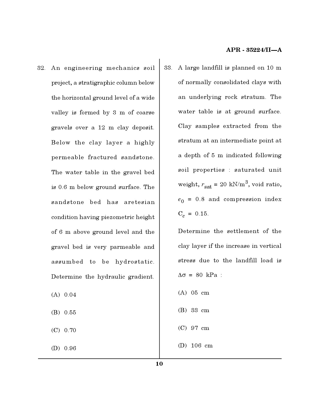 MH SET Earth Science Question Paper II April 2024 9