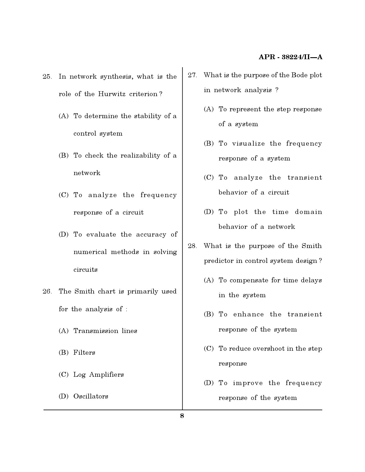 MH SET Electronics Science Question Paper II April 2024 7