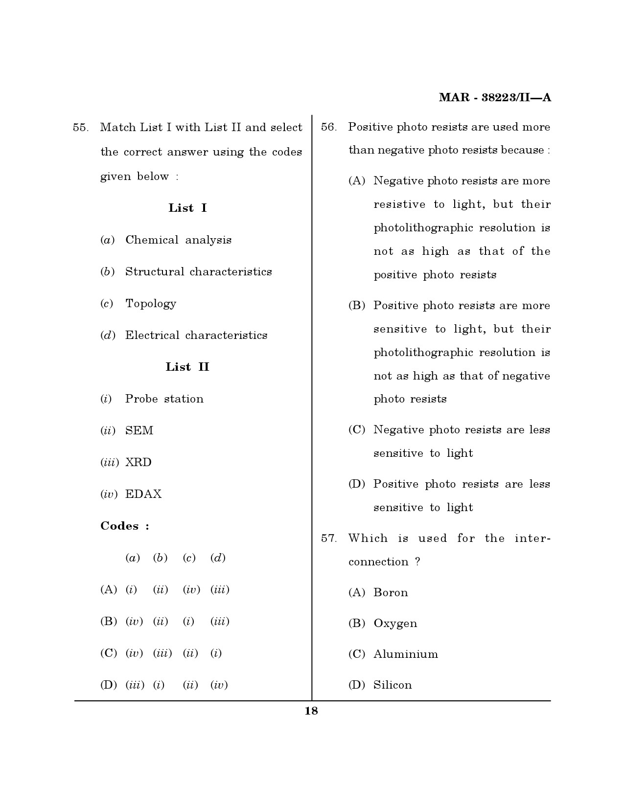 MH SET Electronics Science Question Paper II March 2023 17