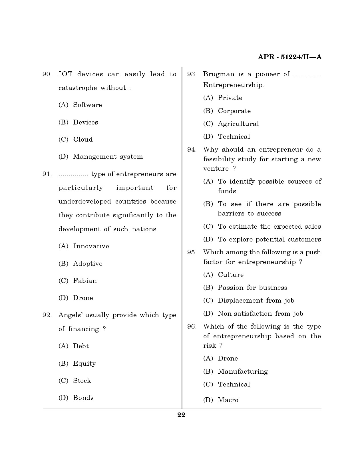 MH SET Management Question Paper II April 2024 21