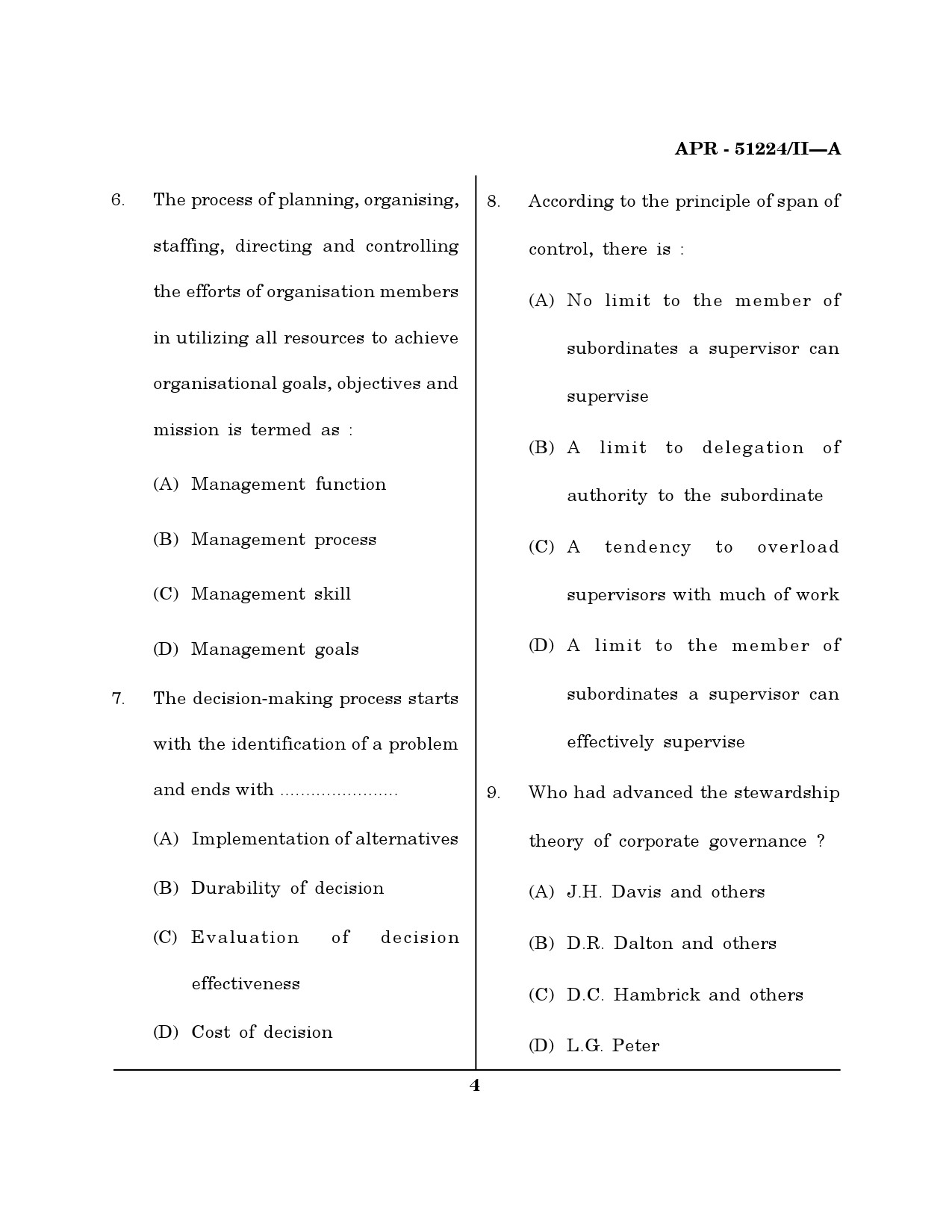 MH SET Management Question Paper II April 2024 3