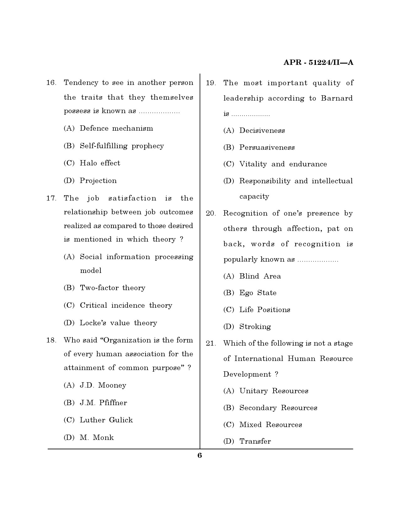 MH SET Management Question Paper II April 2024 5