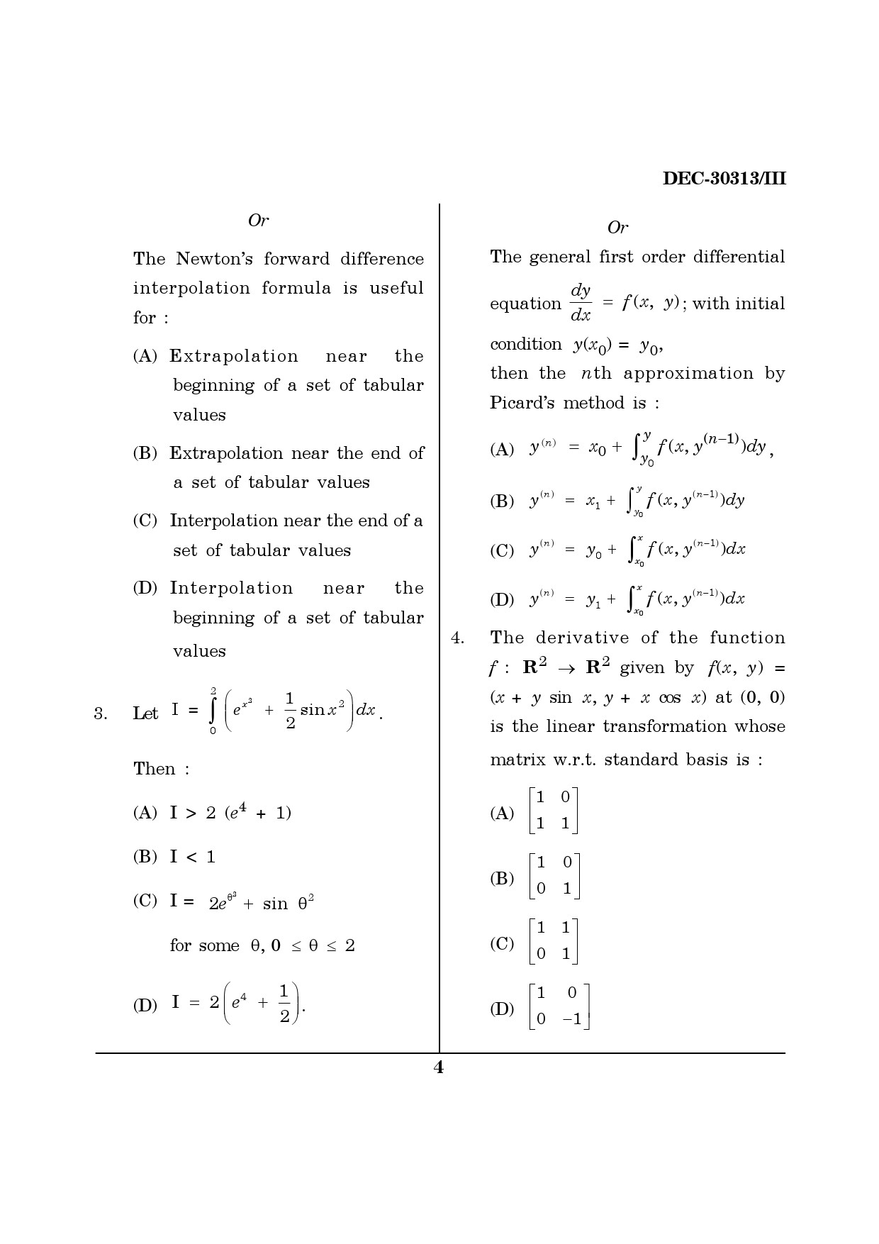 Maharashtra SET Mathematical Sciences Question Paper III December 2013 3