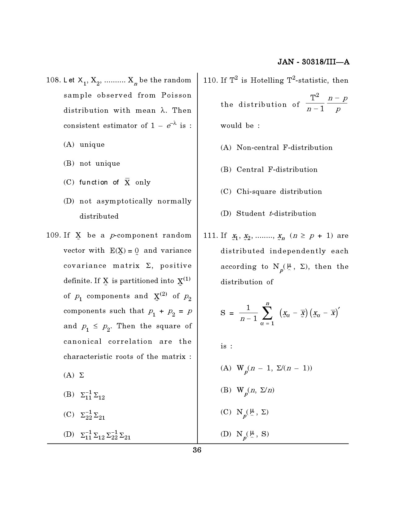 Maharashtra SET Mathematical Sciences Question Paper III January 2018 35