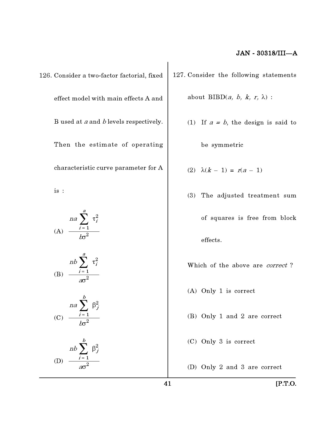 Maharashtra SET Mathematical Sciences Question Paper III January 2018 40