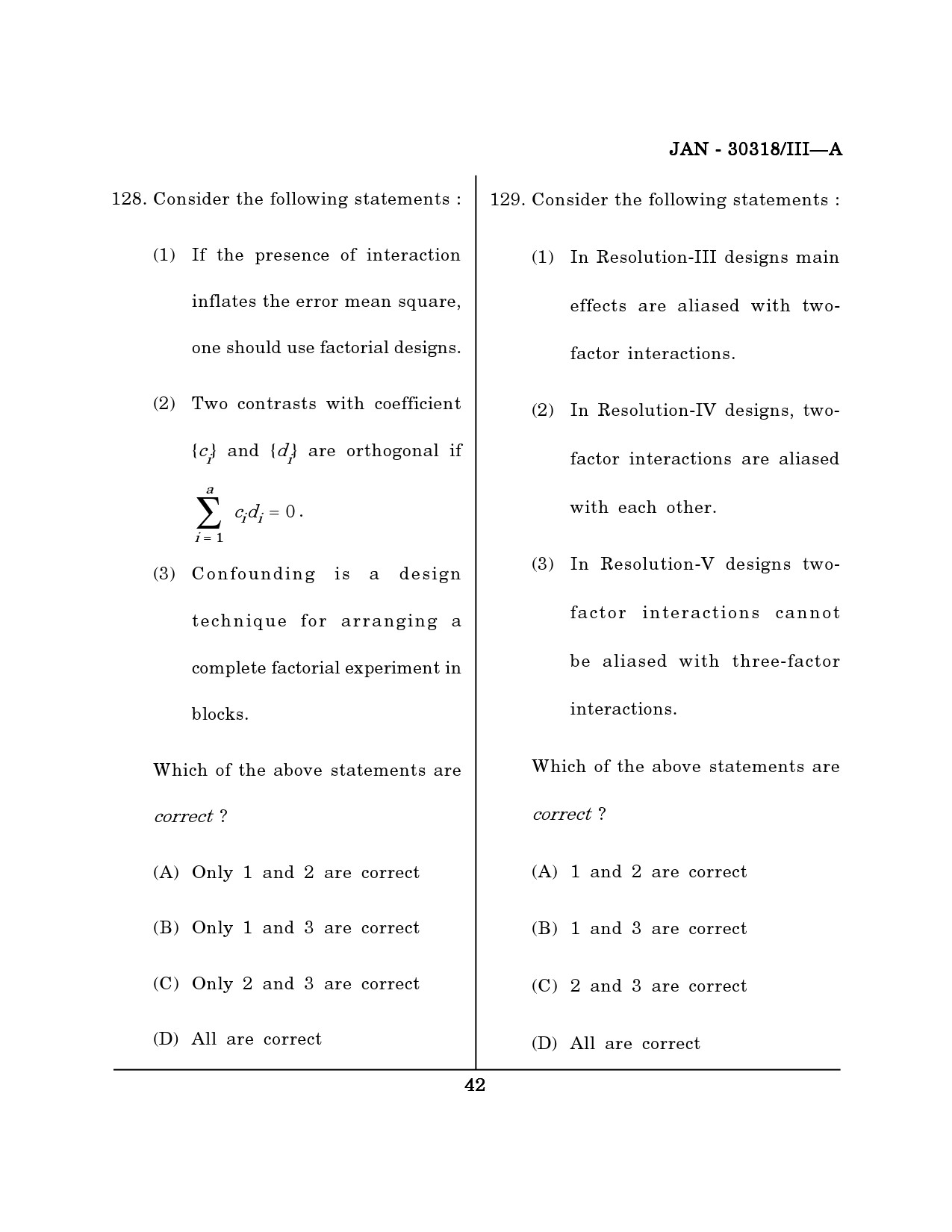 Maharashtra SET Mathematical Sciences Question Paper III January 2018 41