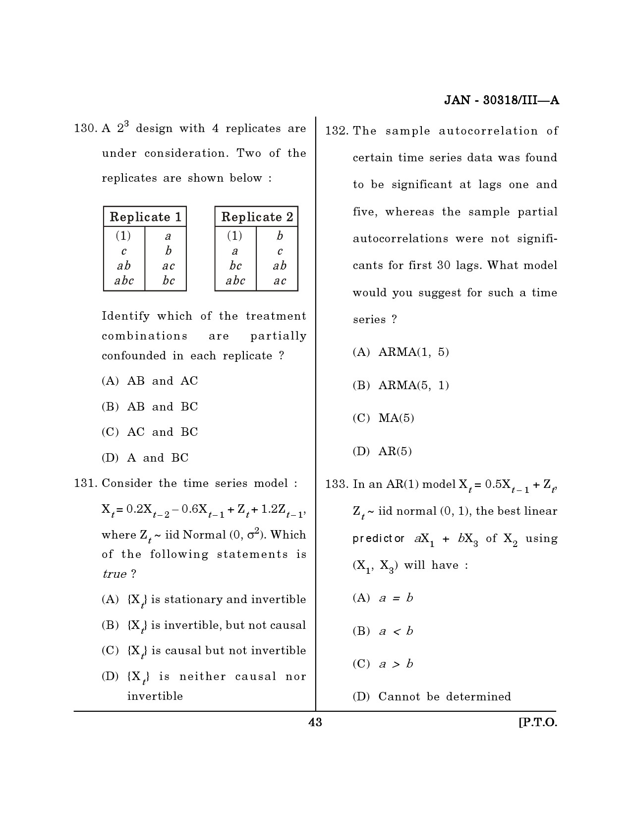 Maharashtra SET Mathematical Sciences Question Paper III January 2018 42