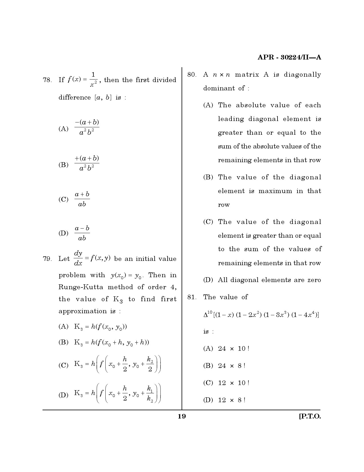 MH SET Mathematical Sciences Question Paper II April 2024 18