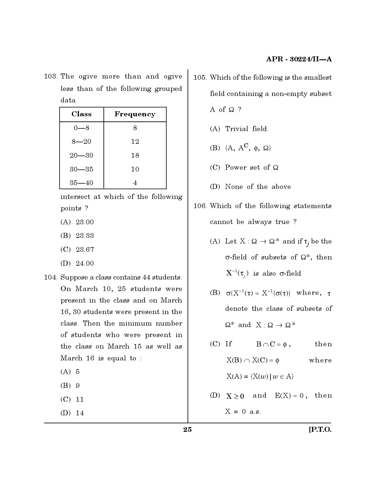 MH SET Mathematical Sciences Question Paper II April 2024 24