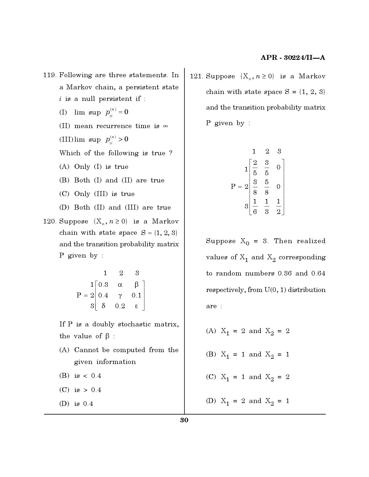 MH SET Mathematical Sciences Question Paper II April 2024 29