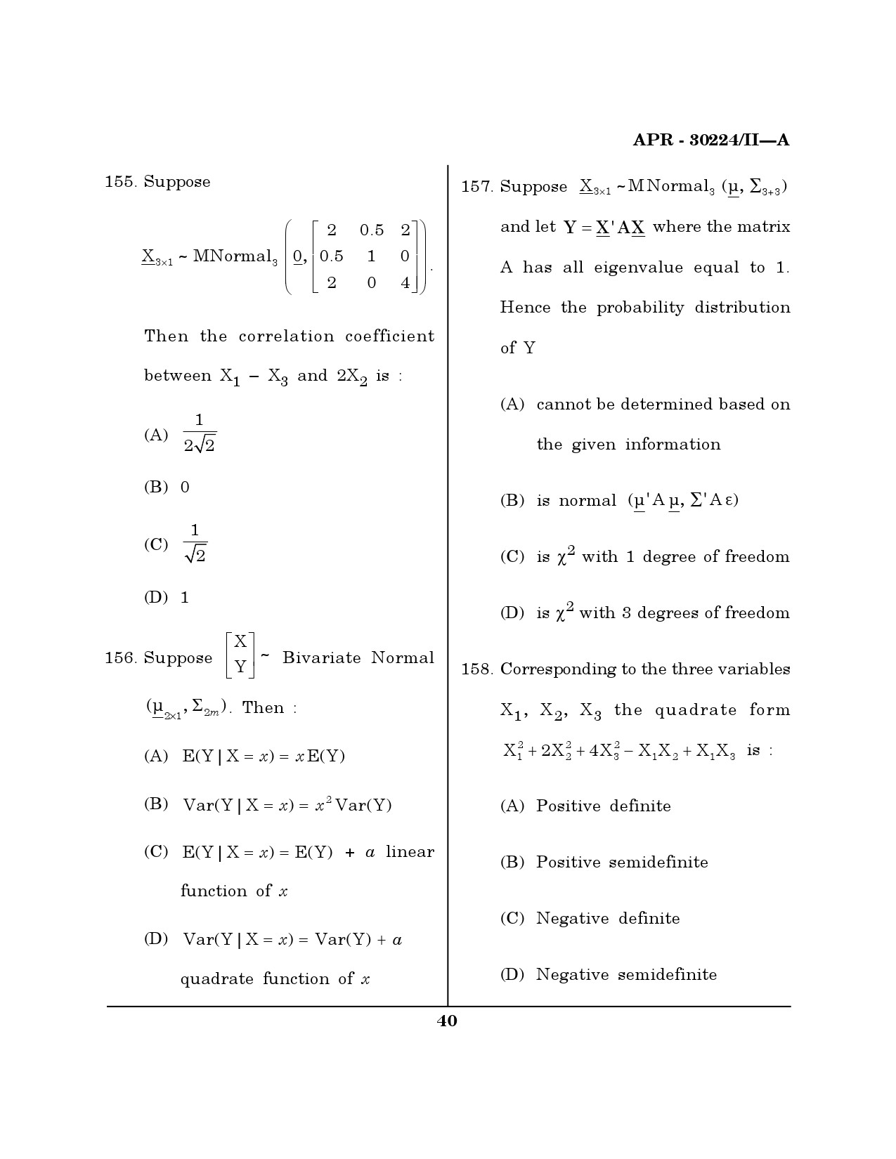 MH SET Mathematical Sciences Question Paper II April 2024 39