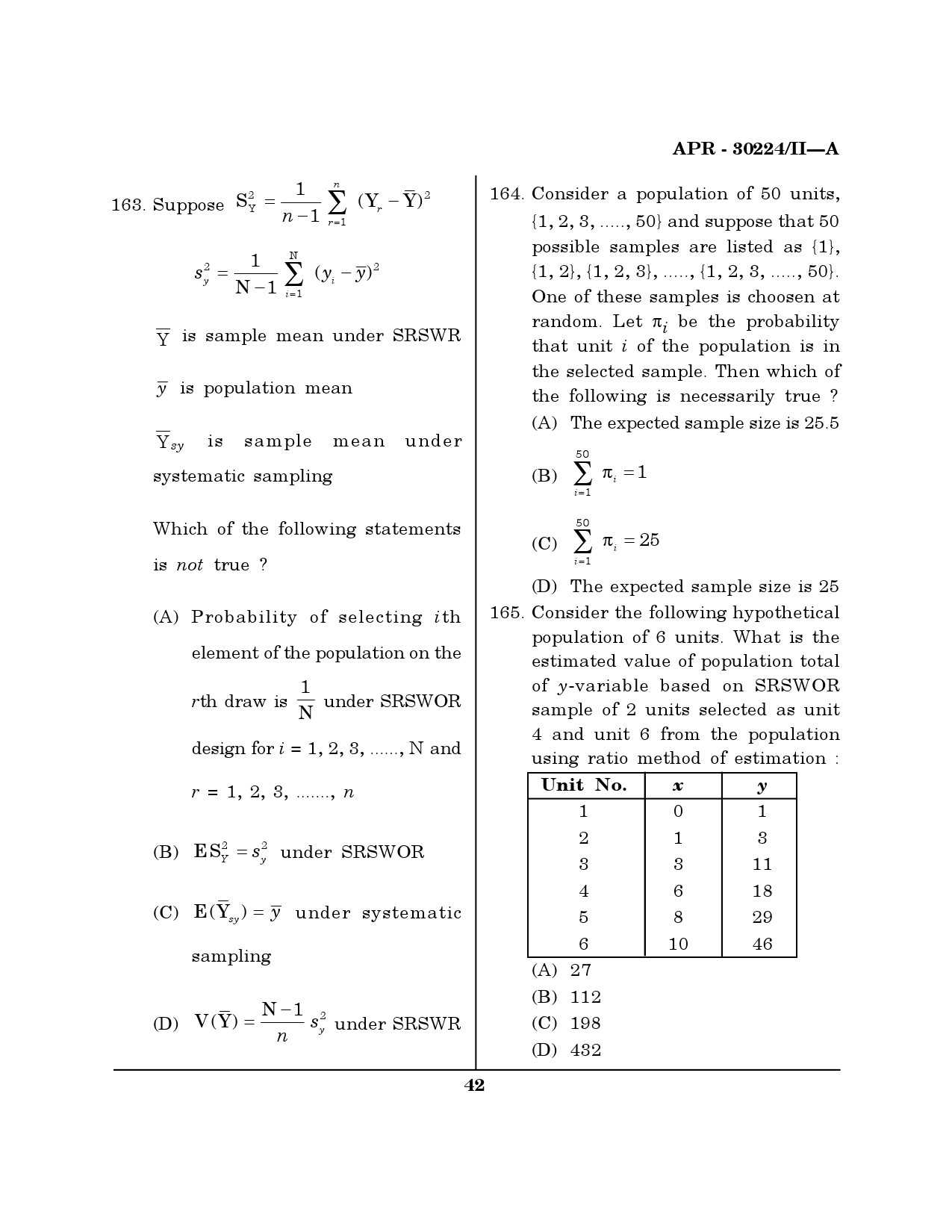 MH SET Mathematical Sciences Question Paper II April 2024 41