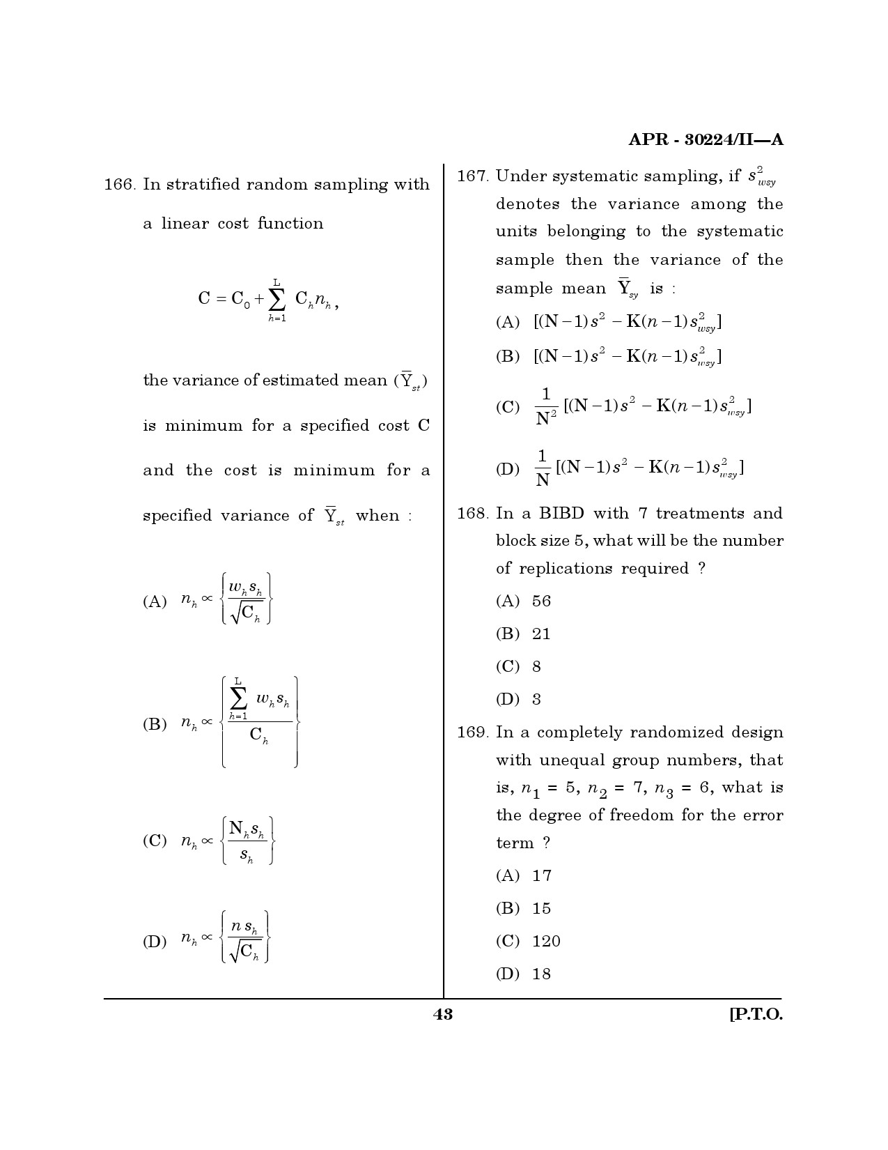 MH SET Mathematical Sciences Question Paper II April 2024 42