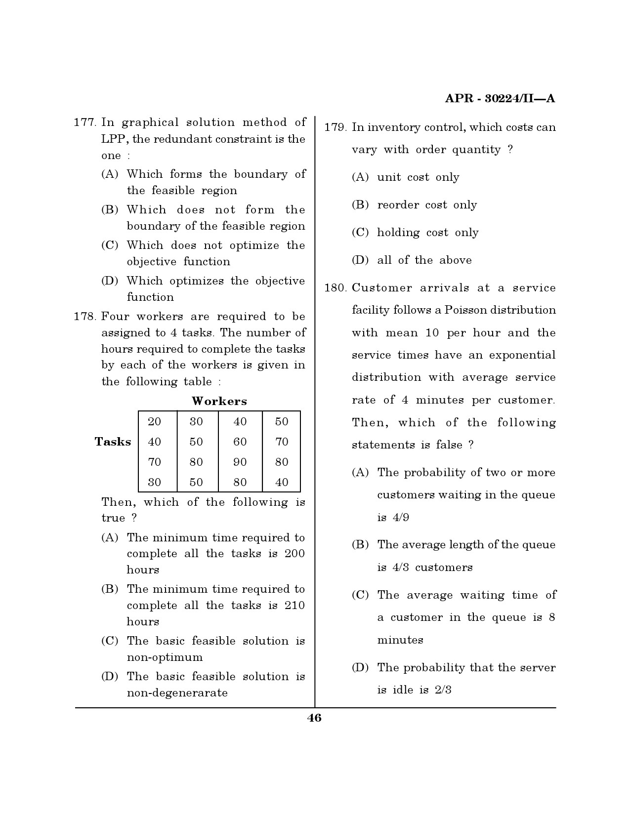 MH SET Mathematical Sciences Question Paper II April 2024 45