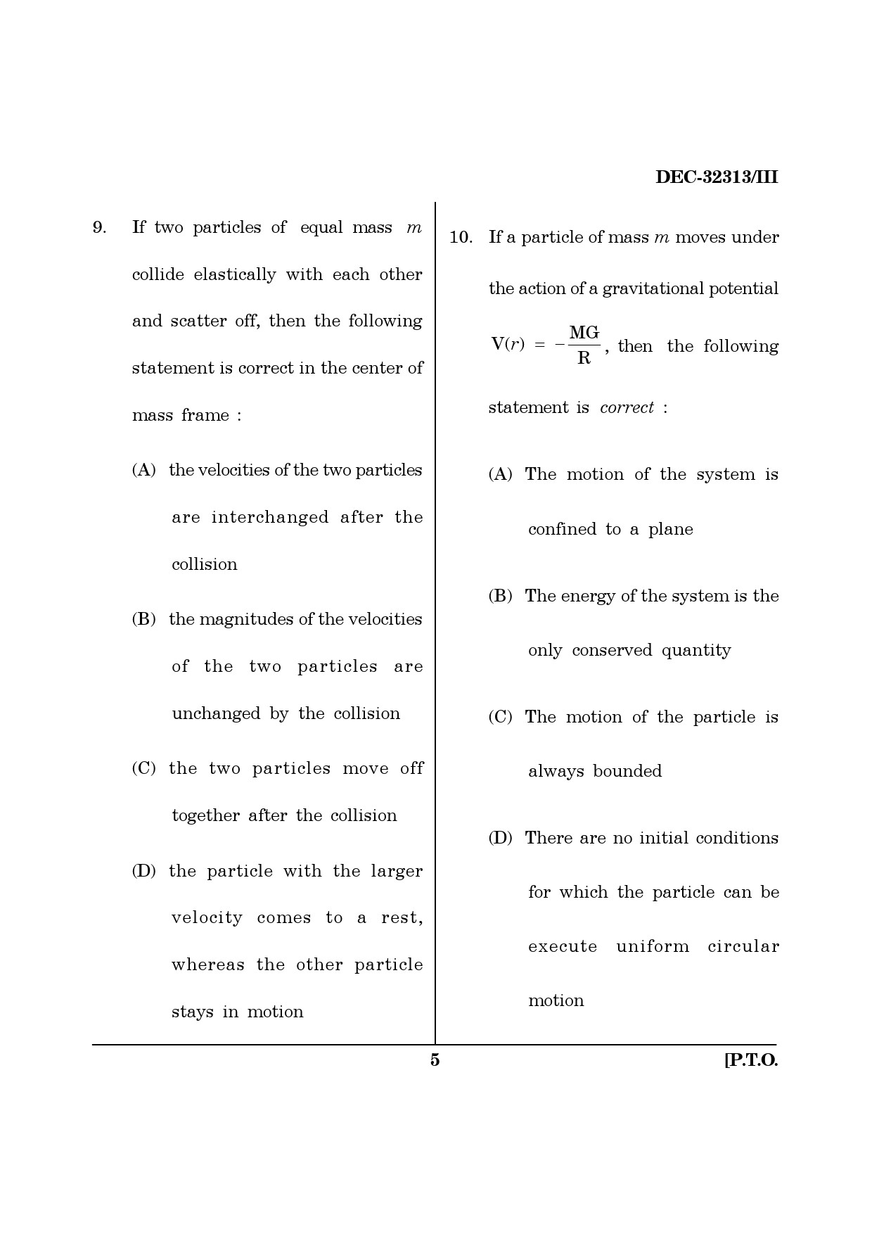 Maharashtra SET Physics Question Paper III December 2013 4