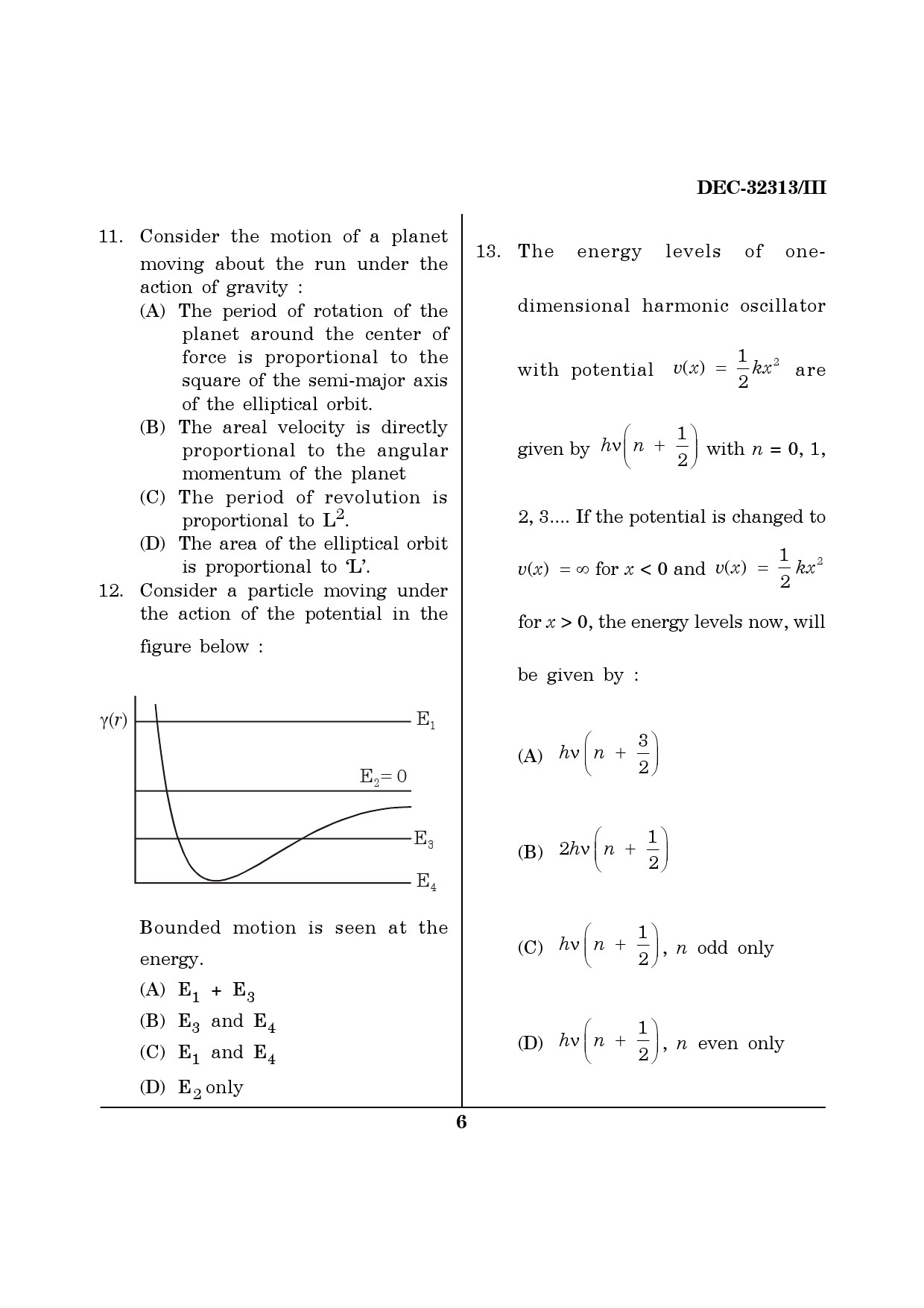 Maharashtra SET Physics Question Paper III December 2013 5
