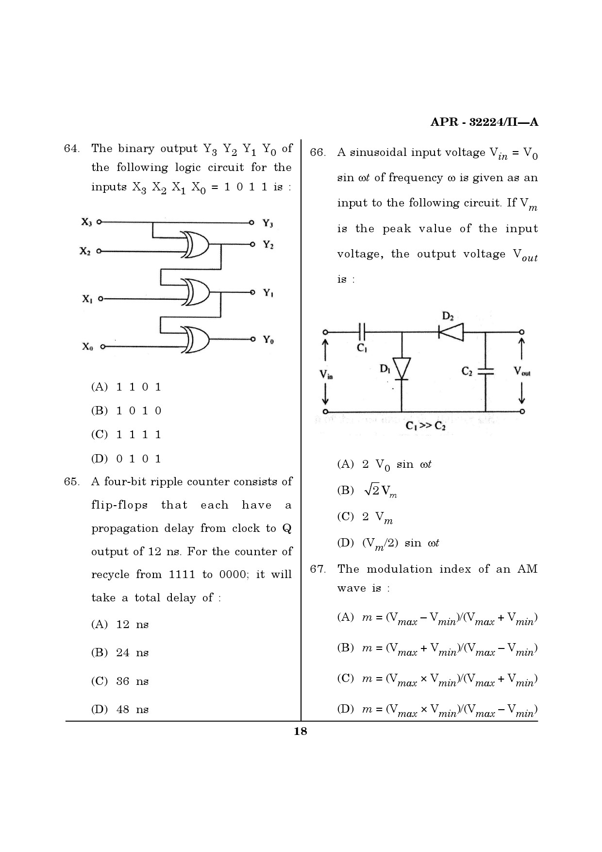 MH SET Physical Science Question Paper II April 2024 17