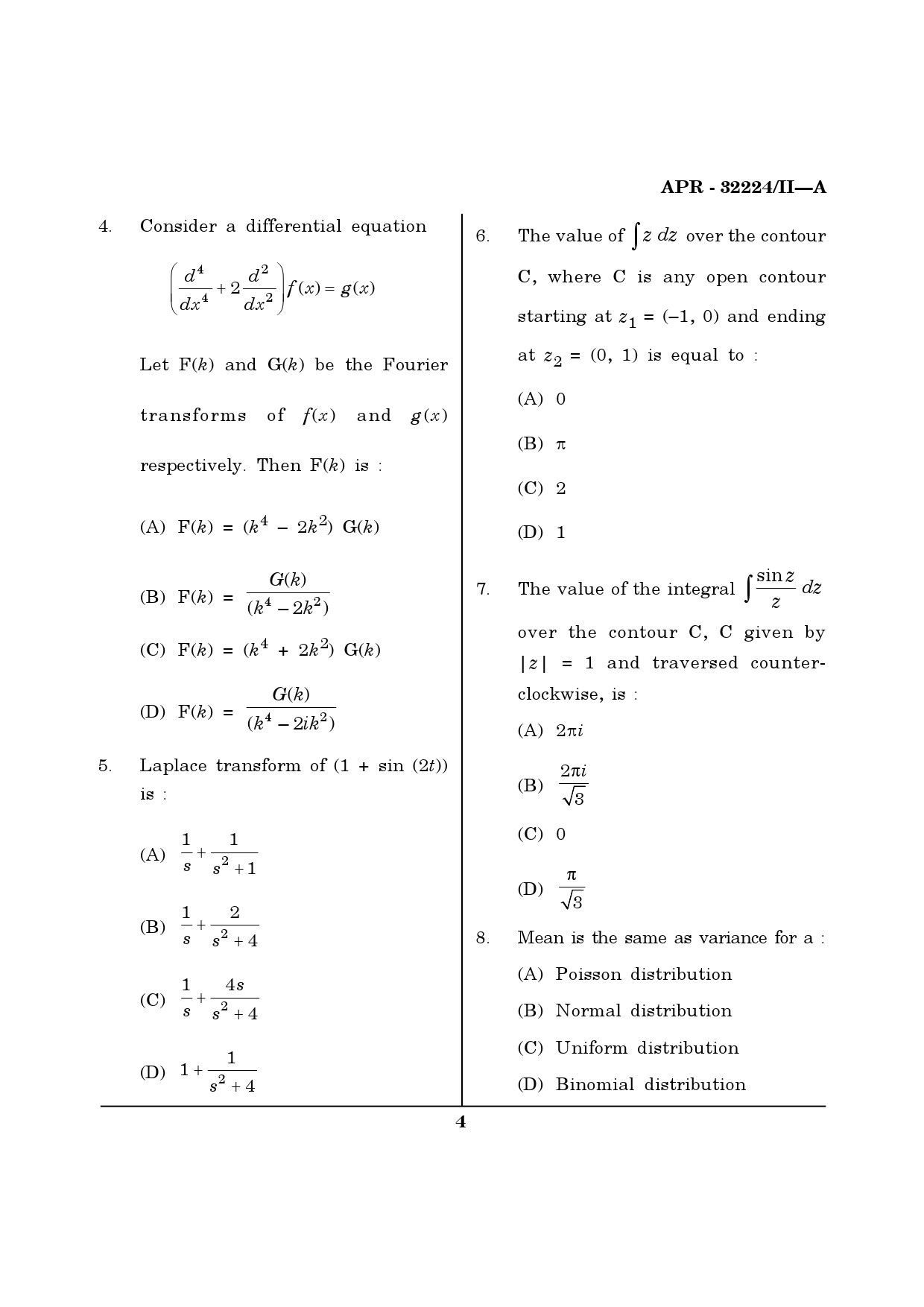 MH SET Physical Science Question Paper II April 2024 3