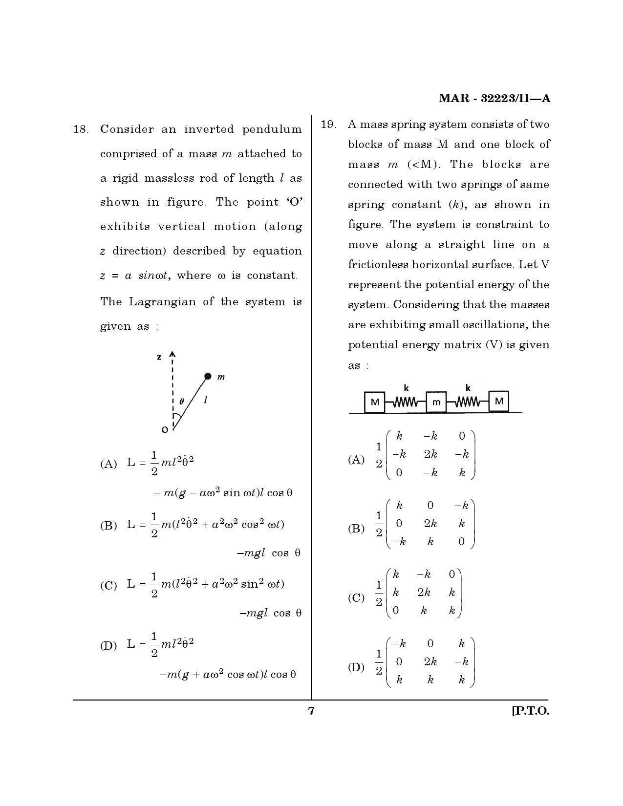 MH SET Physical Science Question Paper II March 2023 6