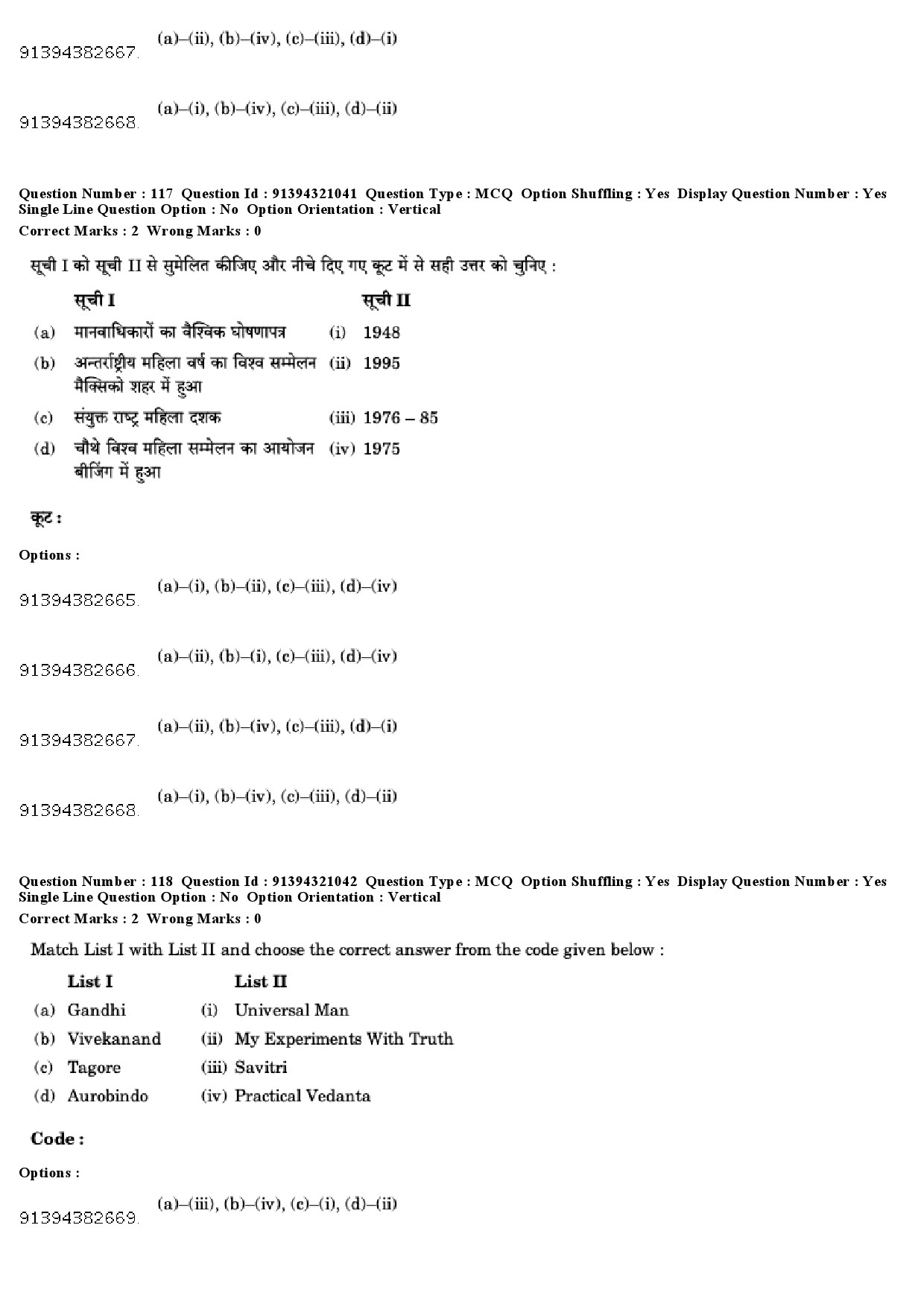 UGC NET Adult Education Question Paper December 2018 105