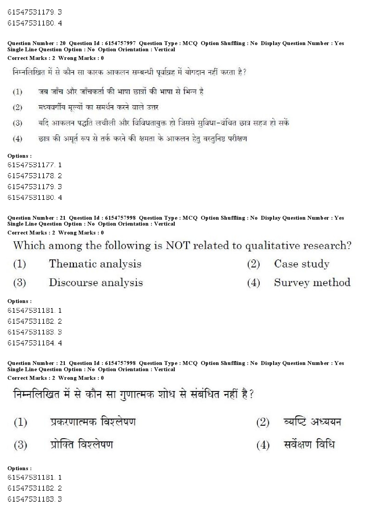 UGC NET Adult Education Question Paper December 2019 16