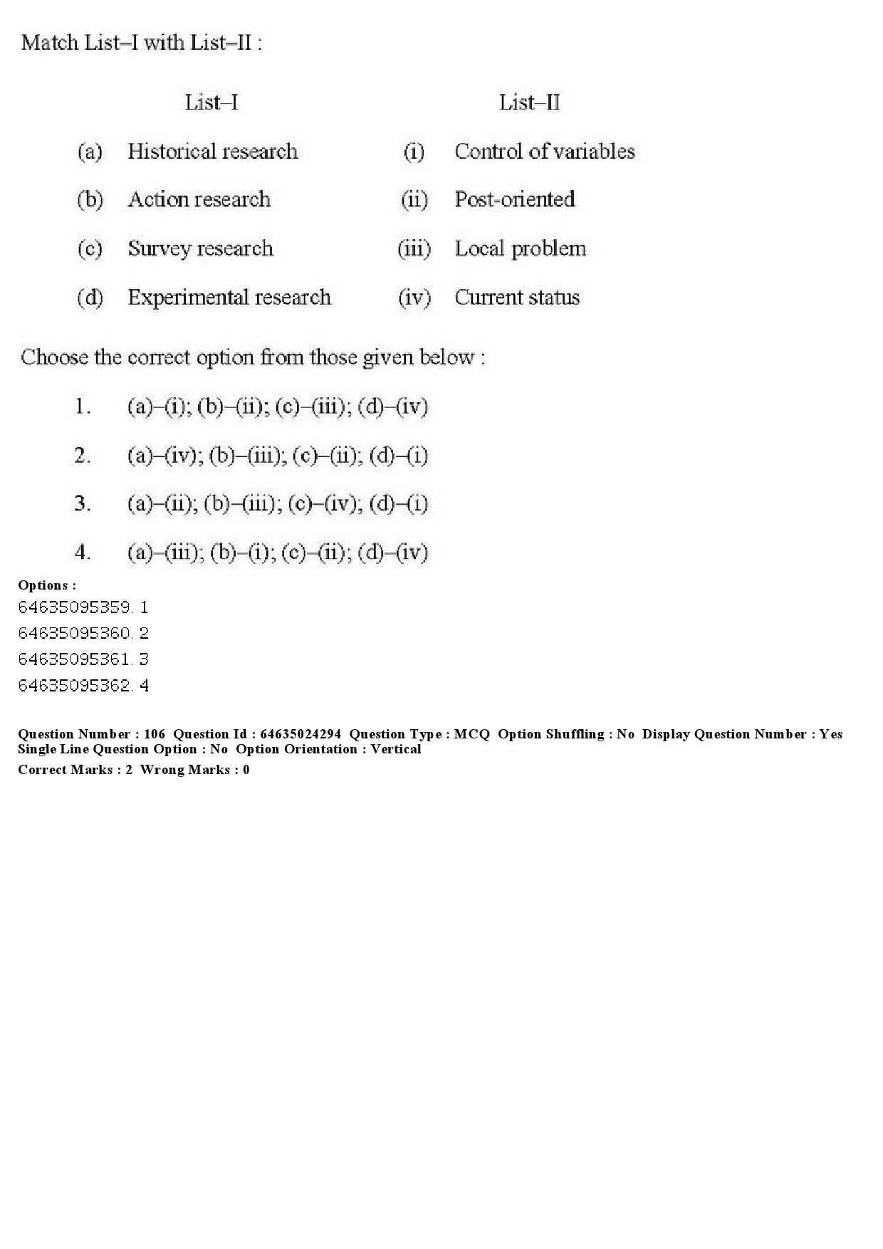 UGC NET Adult Education Question Paper June 2019 108