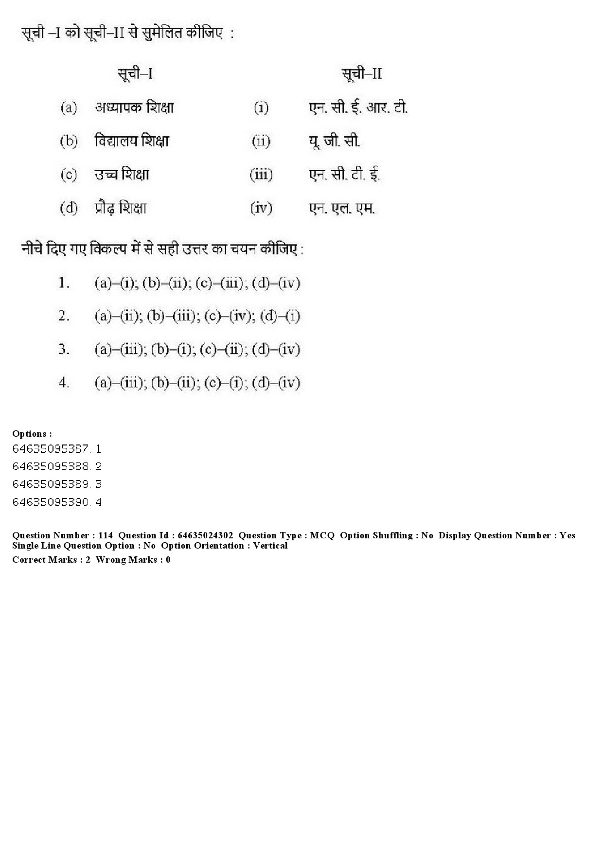 UGC NET Adult Education Question Paper June 2019 123