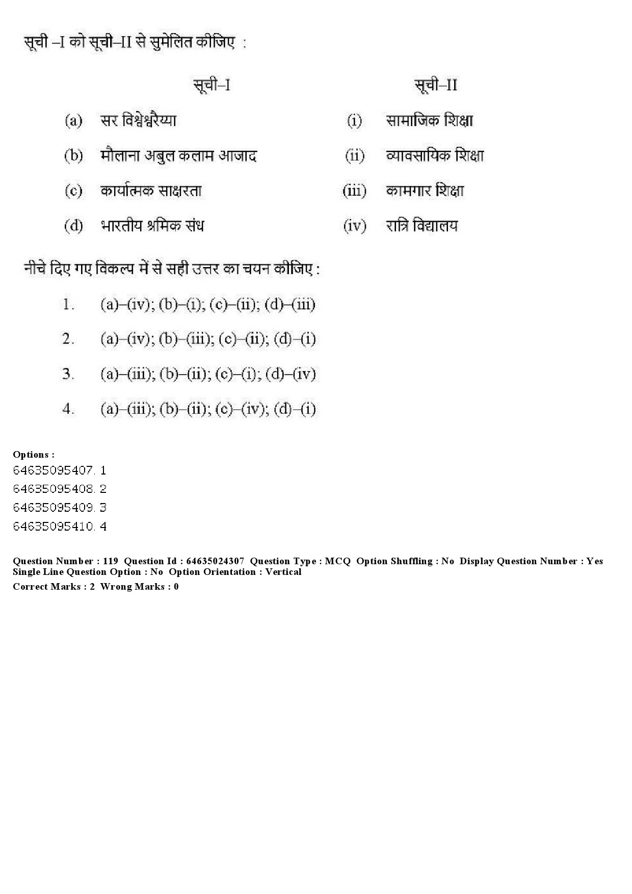 UGC NET Adult Education Question Paper June 2019 133