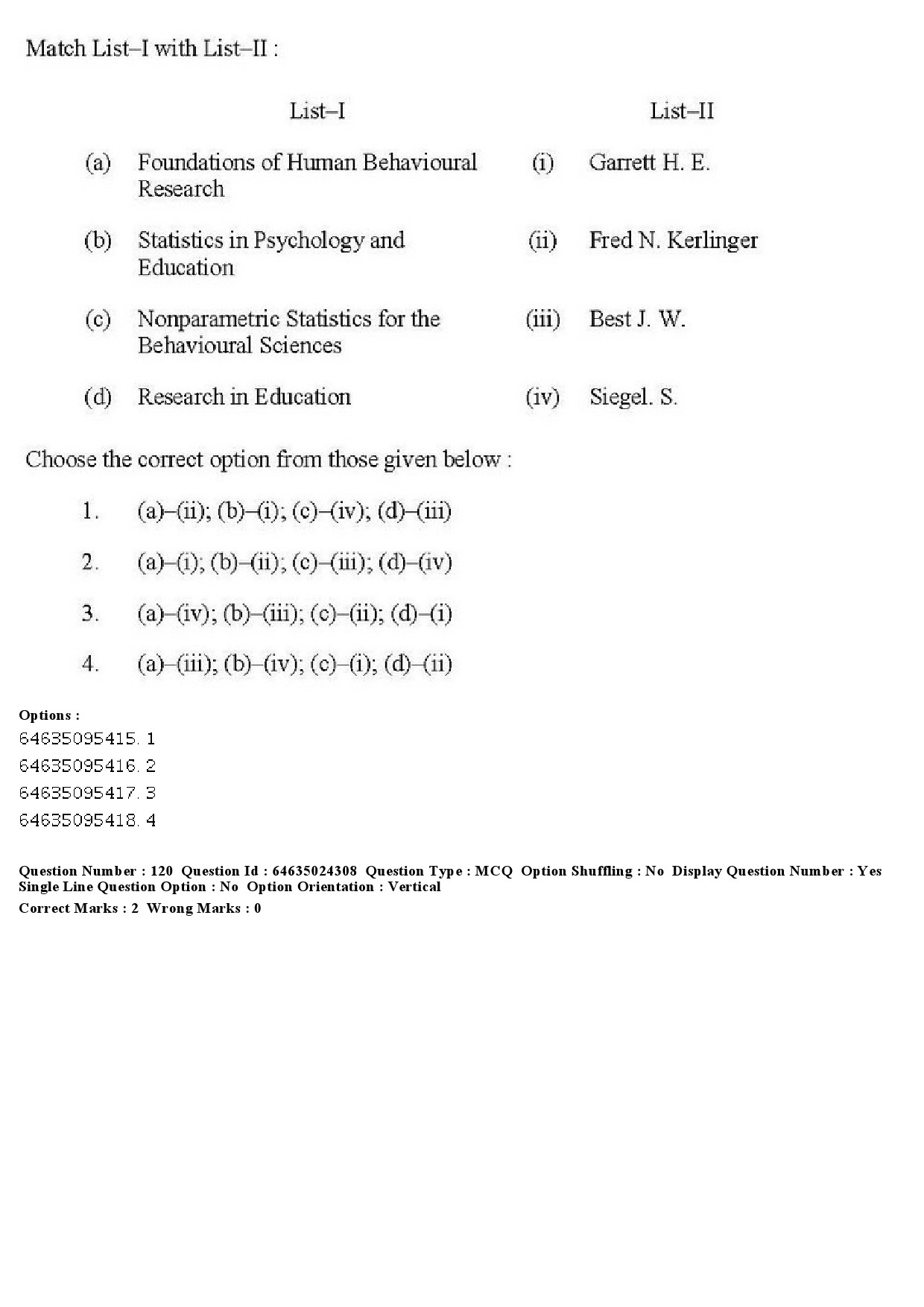 UGC NET Adult Education Question Paper June 2019 136