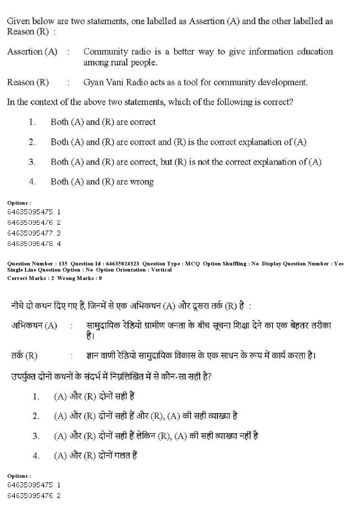 UGC NET Adult Education Question Paper June 2019 161