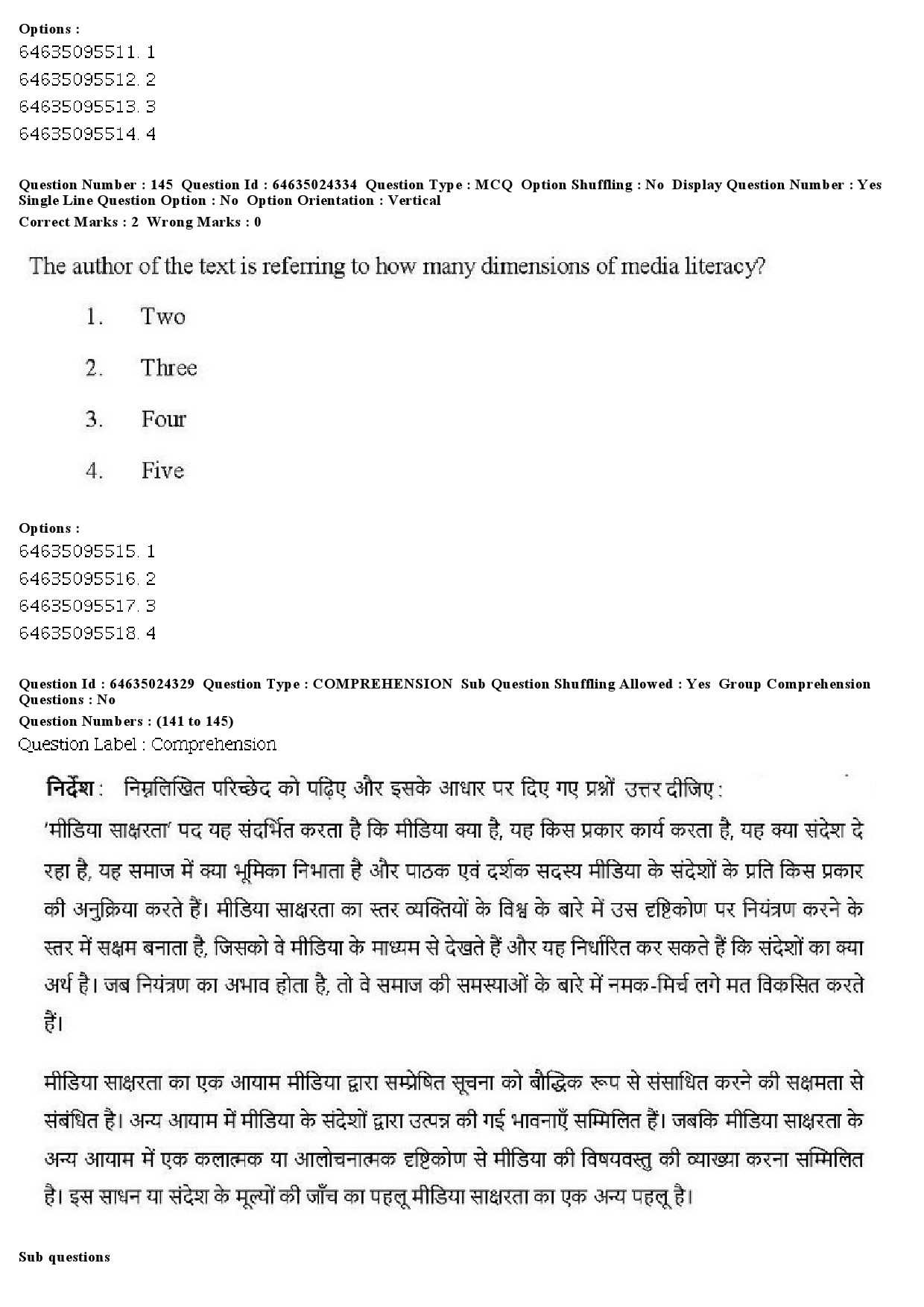 UGC NET Adult Education Question Paper June 2019 171