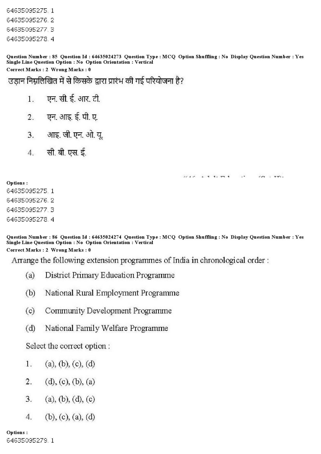 UGC NET Adult Education Question Paper June 2019 71