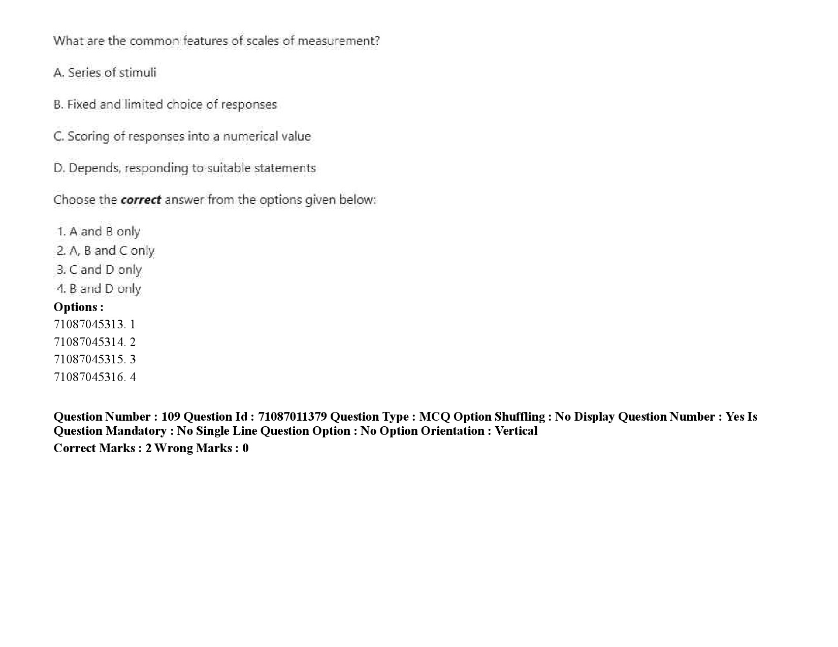 UGC NET Adult Education Question Paper September 2020 157