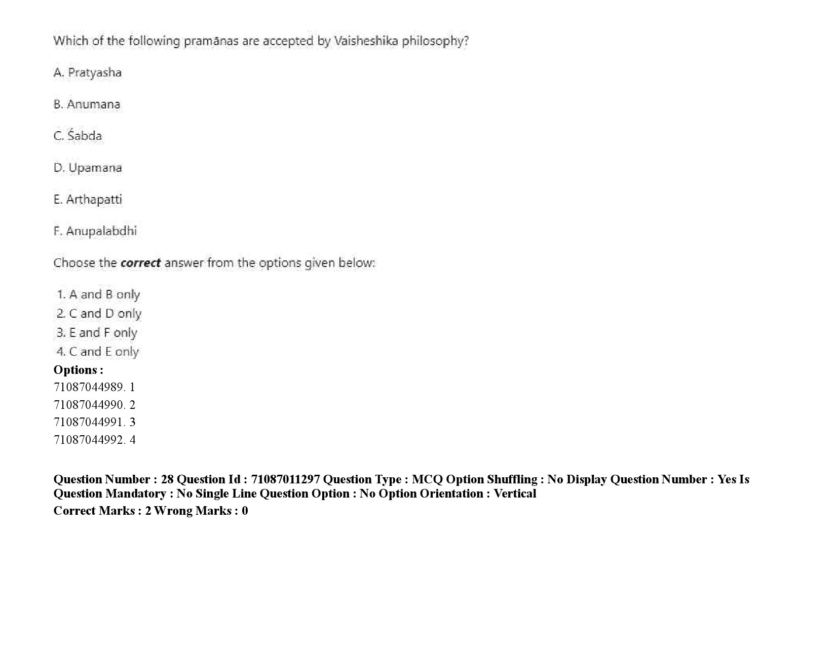 UGC NET Adult Education Question Paper September 2020 43