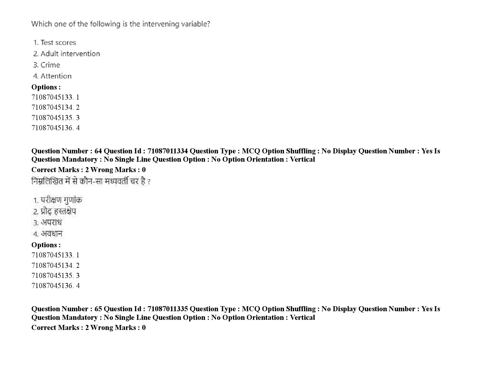 UGC NET Adult Education Question Paper September 2020 92