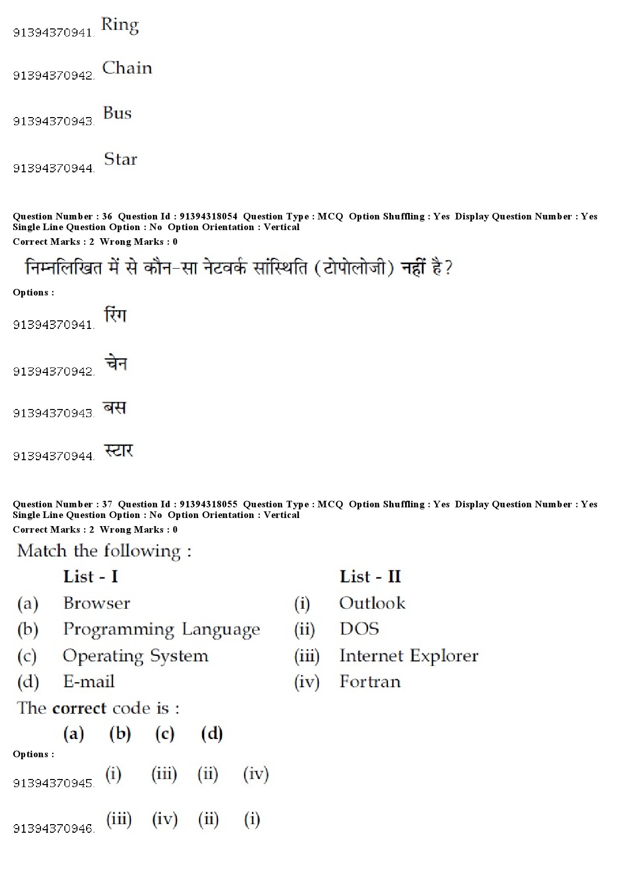 UGC NET Anthropology Question Paper December 2018 32