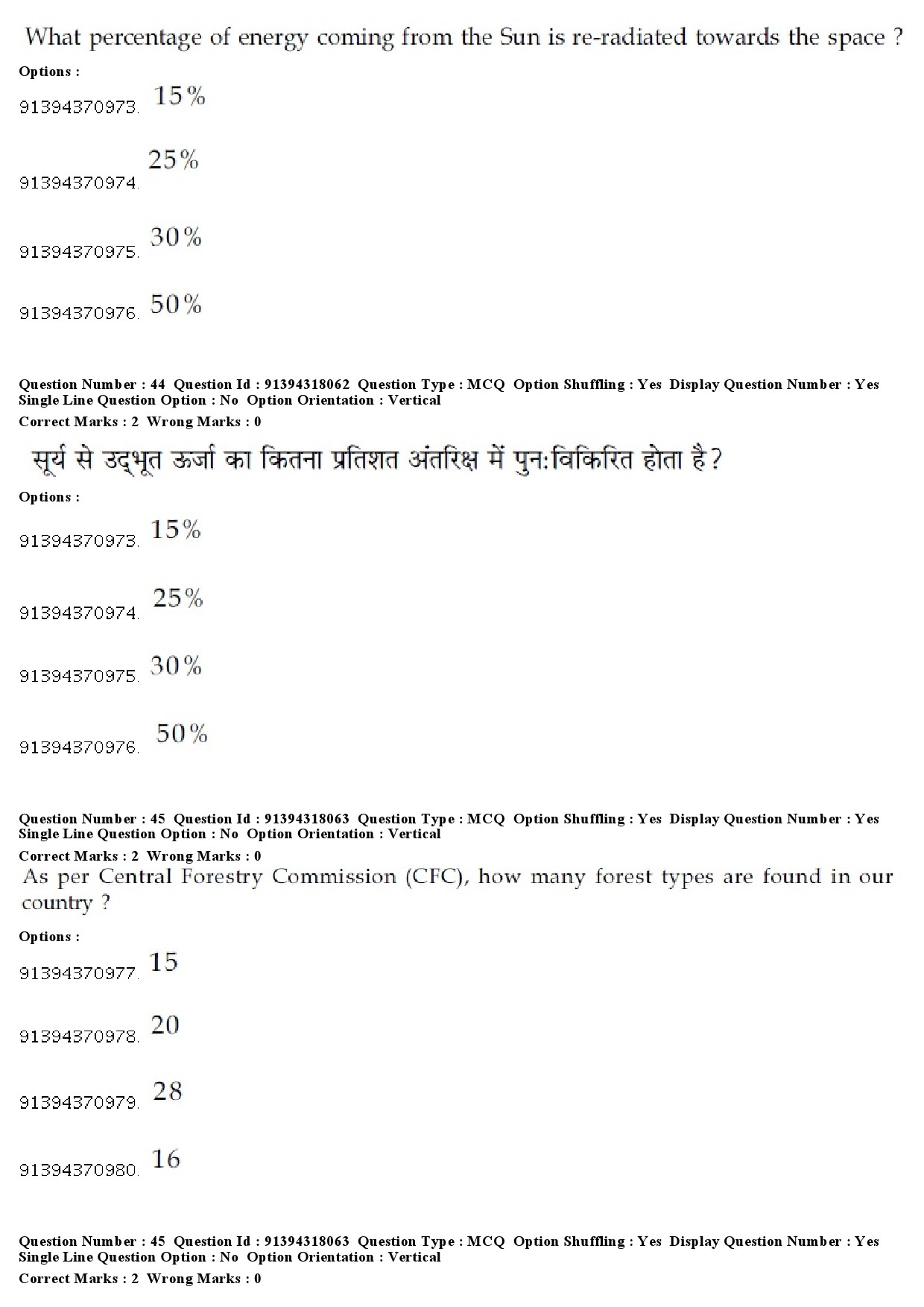 UGC NET Anthropology Question Paper December 2018 39