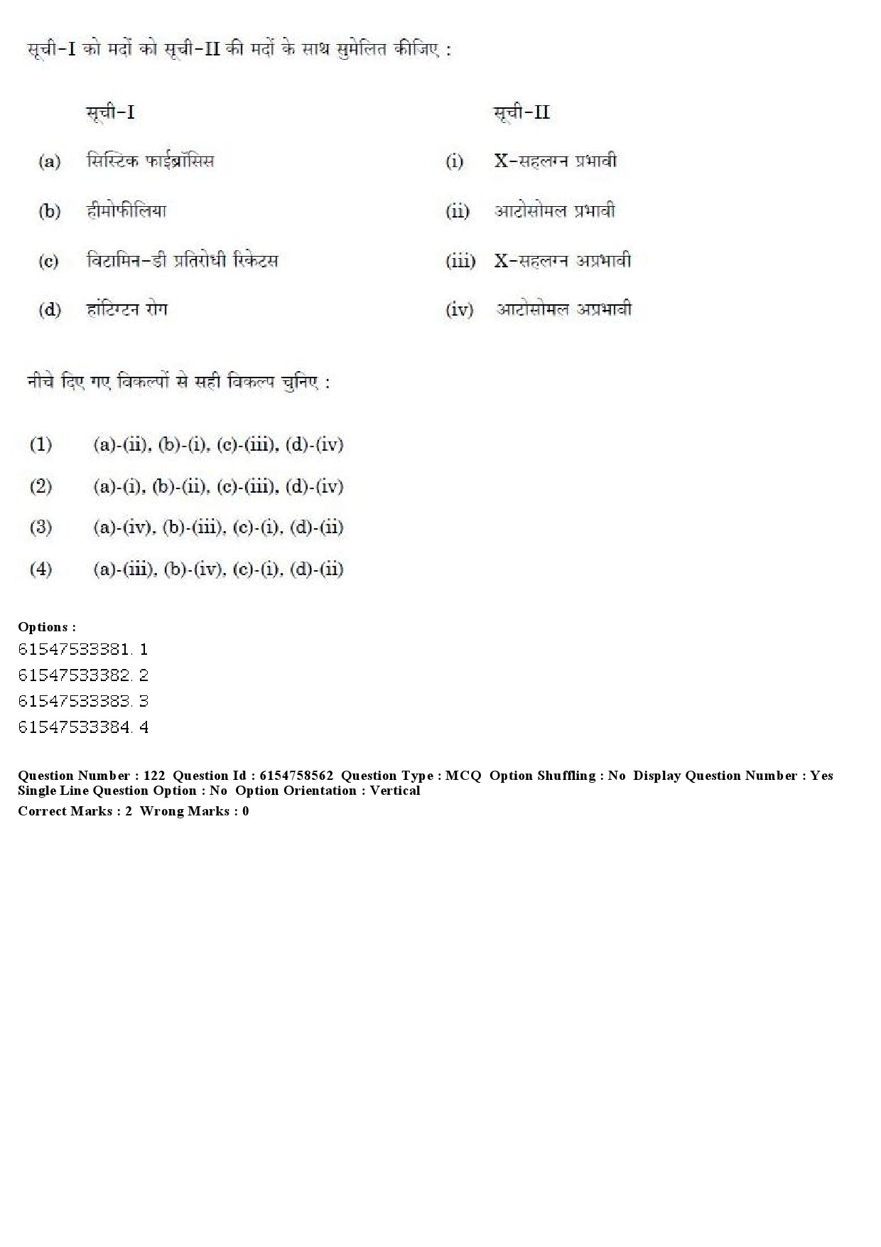 UGC NET Anthropology Question Paper December 2019 113