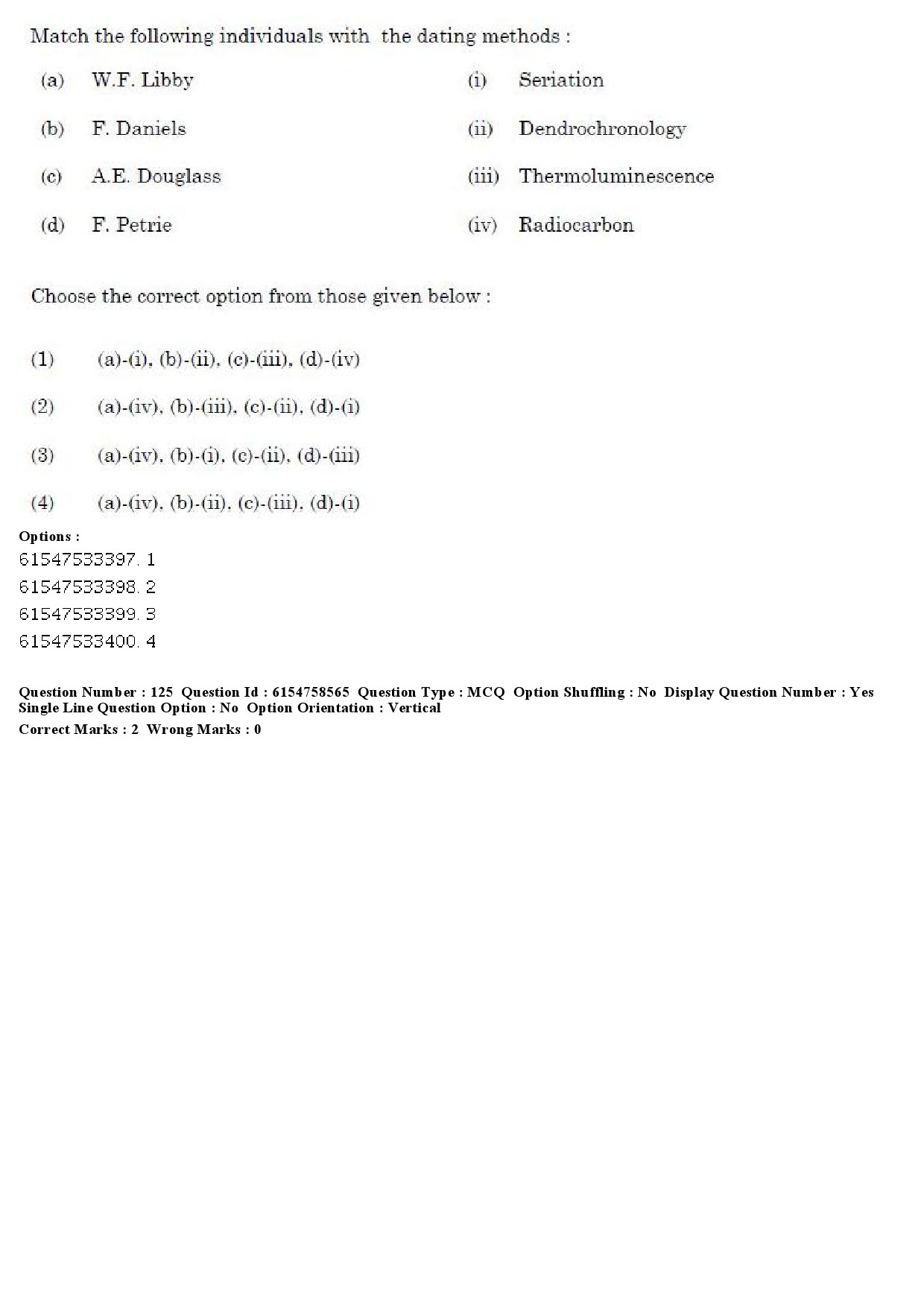 UGC NET Anthropology Question Paper December 2019 120