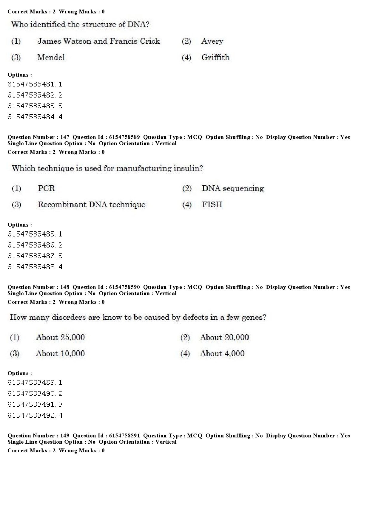 UGC NET Anthropology Question Paper December 2019 142